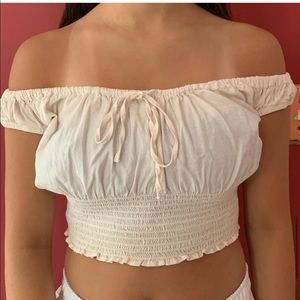 Off the shoulder top